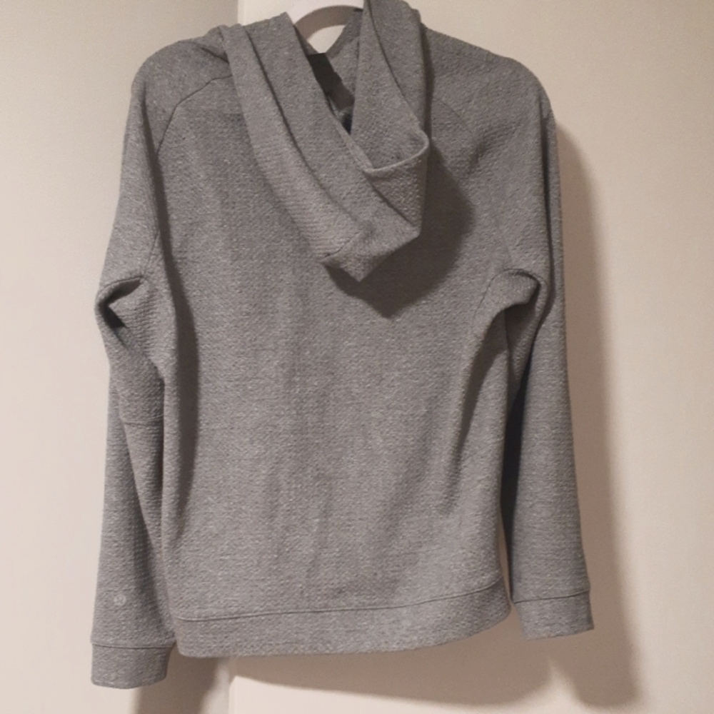 Lululemon Athletica Gray Relaxed Fit Hoodie Sweater
